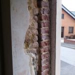 Beispiele einer Energieberatung Hauswand aus mehreren Schichten vor Sanierung