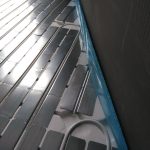 Beispiele einer Energieberatung Detail am Rand bei Fußbodenheizung: Randstreifen und Schlaufe